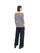 Bluzë Tom Tailor Regular Fit, e bardhë / zezë