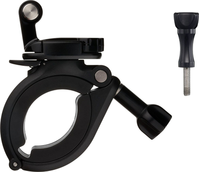 Mbajtëse GoPro Large Tube Mount për tuba të mëdhenj, rrotullim 360°, e zezë