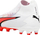 Patika futbolli Puma Ultra Pro FG/AG 107422 01, për fusha me bar të thatë dhe fusha artificiale, të bardha me të kuqe
