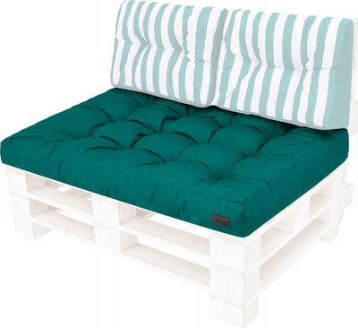 Dyshek për divan paletash HOBBYGARDEN LEO, 120x80cm, material Oxford, jeshil