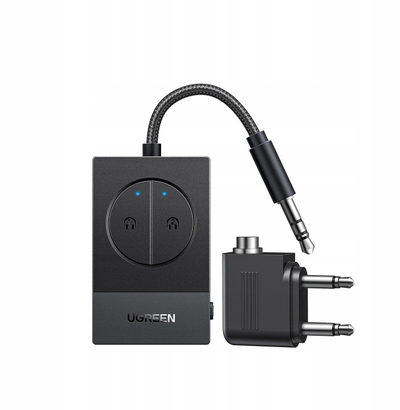 Adaptues Bluetooth UGREEN CM591, Bluetooth 5.4, për 2 palë kufje, i zi