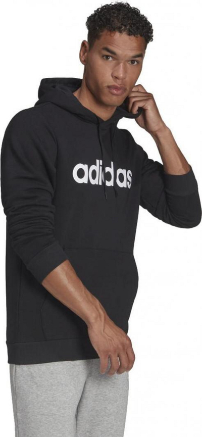 Duks për meshkuj Adidas Essentials Linear Logo GK9057, XL, i zi