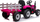 Traktor elektrik lodër XMX611, 12V, me telekomandë, rozë