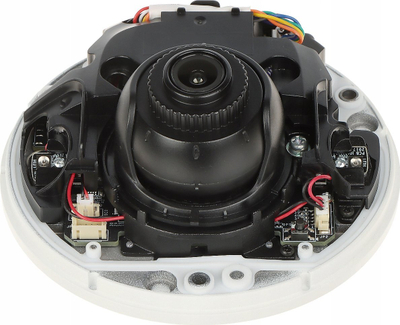 Kamerë dome IP Hikvision DS-2CD2523G2-IS, lentë 2.8mm, me mikrofon, e bardhë