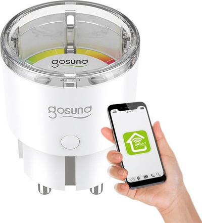 Prizë smart WiFi Gosund SP111, 3680W 16A, monitorim energjie, e bardhë
