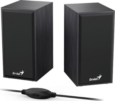 Altoparlantë Genius SP HF180 2.0, 6W RMS, USB, të zinj