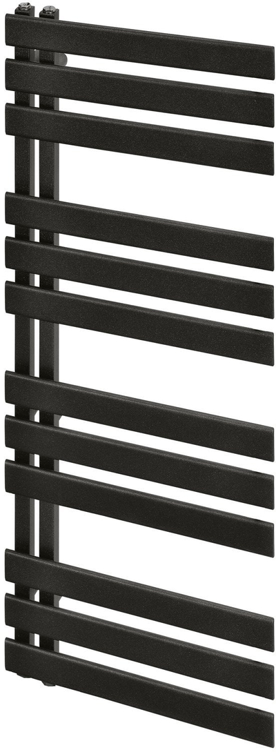 Декоративен радијатор за бања Radeco Bruno Color 2 Merkury 7, 1030x500x50 mm, црн