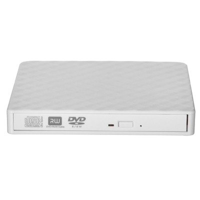 Disk DVD i jashtëm KRUX, USB 2.0, 8x regjistrim/lexim, i bardhë