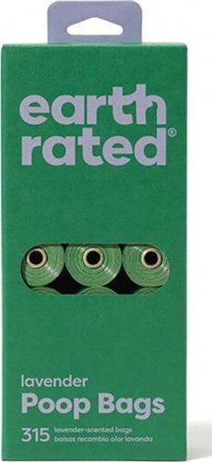 Qese higjienike për qen Earth Rated, 340 copë, me erë livando