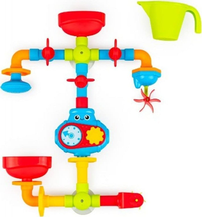 Set lodrash hidrauliku për banjo ToyChamp Bathroom Plumber Set, plastikë, shumëngjyrësh
