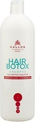 Shampo flokësh Kallos Hair Botox, 1000ml, me keratinë, për flokë të thatë