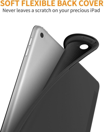 Заштитна футрола за таблет Tech-Protect Smartcase, за iPad 9.7", smart wake up, сива