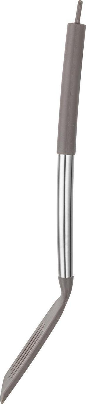 Shpatull e shpuar kuzhine Florina Lava, silikon, 33 cm, gri