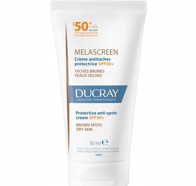 Krem fytyre Ducray Melascreen Protective Anti-Spots, SPF50+, 50ml, për lëkurë të thatë