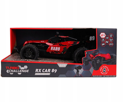 Makinë garash me telekomandë MGM RX CAR 89, shkalla 1:12, 2.4 GHz, e kuqe
