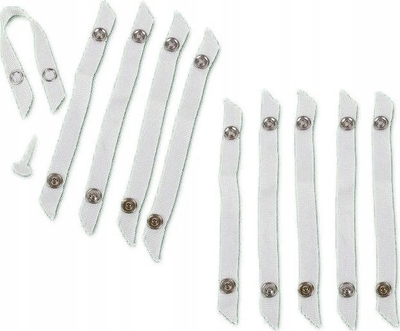 Set varëse rrobash Wenko Sew Free, 11 copë, plastike, gri
