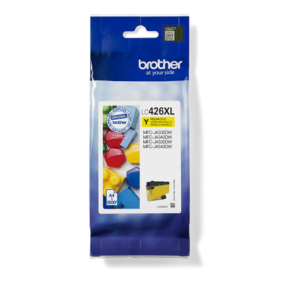 Kartutxhë boje Brother LC426XLY, XL, e verdhë, për MFC-J4x40