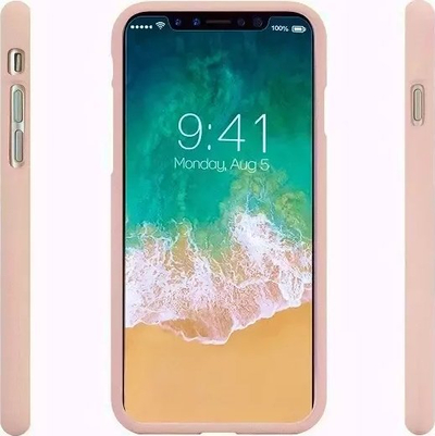 Kapak telefoni Mercury për iPhone 14, silikon TPU, mat, ngjyrë rërë