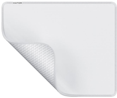 Mousepad Hator Tonn Evo M, gaming, i bardhë