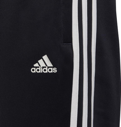 Pantallona sportive adidas G 3S PT Jr HE2017, për kalamaj, poliestër, të zeza
