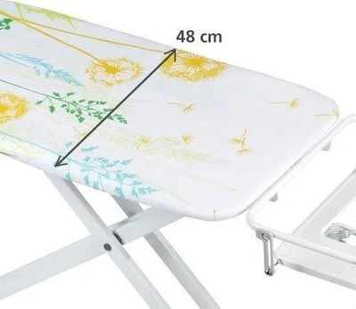 Dërrasë hekurosje Wenko Professional, 130 x 48 cm, lartësi e rregullushme, me prizë