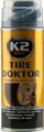 Sprej për gomë K2 Tire Doktor, riparim i përkohshëm, 400ml