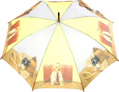 Автоматска чадорче Cats And Dogs, 108cm, склопливо, многуобојно