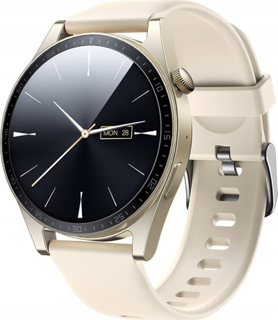 Smartwatch Joyroom Classic Series JR-FC2, 1.32", IP68, gold