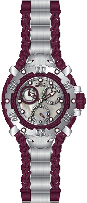 Orë dore për meshkuj Invicta Gladiator Quartz 41110, e argjendtë