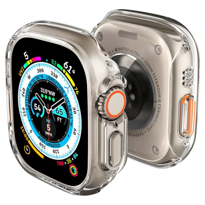 [OUTLET] Mbështjellëse për Apple Watch Ultra 2/Ultra 49mm Spigen Thin Fit, transparente