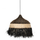 Llambë tavani Telag sisal-abace 50×50×60 cm (HM7788), zezë
