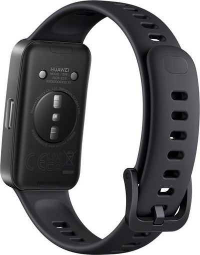 Byzylyk i zgjuar Huawei Band 10, ekran 1.47" AMOLED, kundra ujit 5ATM, i zi