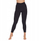 Leggins për goca Brubeck Casual, bel i lartë, për palestër, M, të zeza