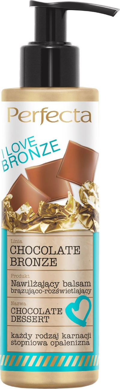 Balsam trupi Perfecta Chocolate Bronze Dessert, për nxirje edhe shkëlqim, 195ml