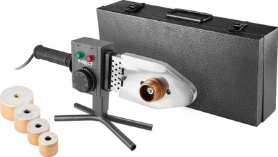 Makineri për saldim tubash plastike Neo, 800W, deri 300°C, portokalli