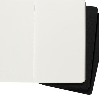 Fletore Moleskine Plain Cahier Large, format i madh, e zezë
