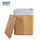 Shportë rrobash drejtkëndore Bamboo, 70L, 40x30x60cm, ngjyrë natyrale