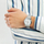 Orë dore Casio MTP V002D 7B3, analog quartz, çelik inox, cifer i bardhë