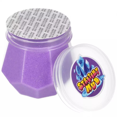 Lodër slime Mega Creative Stretchy Mud, masë formuese, për fëmijë 3+, vjollcë