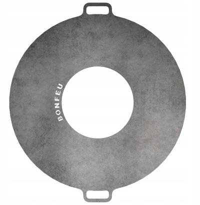 Pllakë plancha BonFeu Bonplancha VBP6.600, çelik, 60cm, gri