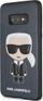 Maskë telefoni Karl Lagerfeld KLHCS10LIKPUBL për Samsung Galaxy S10e, hardcase Iconic Karl, blu navy