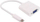 Adapter USB C në VGA MicroConnect USB3.1CVGAW, USB 3.1, i bardhë