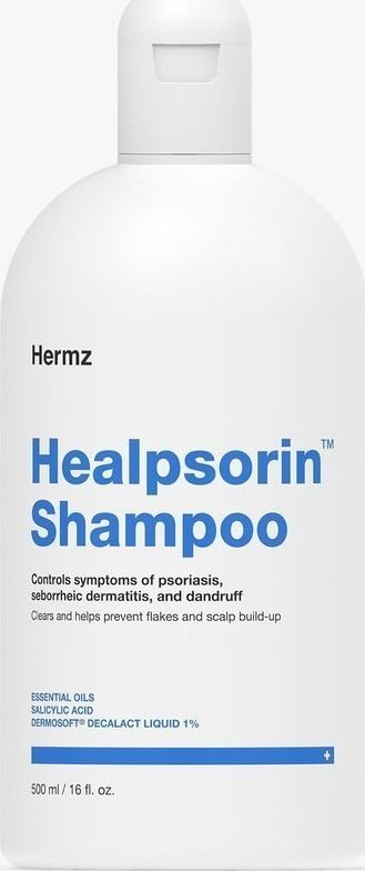 Shampo mjekësore Hermz Healpsorin, për psoriazë dhe zbokth, 500ml