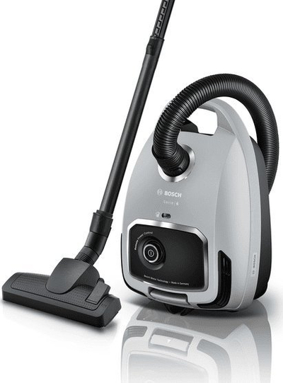 Fshesë me korent Bosch BGB6X330, me qese, filtër HEPA, blu