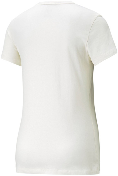 Bluzë femrash Puma ESS+ Embroidery Tee W, pambuk, e zezë