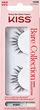 Qerpikë artificialë Kiss Bare Eyelashes Collection 02, me ngjitës, pamje natyrale