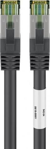 Kabllo rrjeti Goobay CAT 8.1, 15m, S FTP, i zi