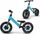 Biçikletë pa pedale Qplay Balance Bike Spark, rrota me drita LED, për fëmijë 3-6 vjeç, blu