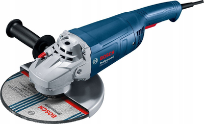 Mulli këndor Bosch GWS 2200, 180mm, 2200W, blu