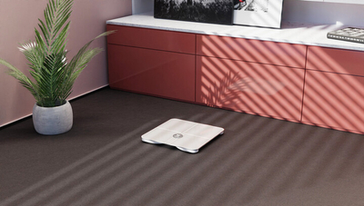 Peshore e mençur Tesla Smart Composition Scale Style Wi-Fi, e bardhë